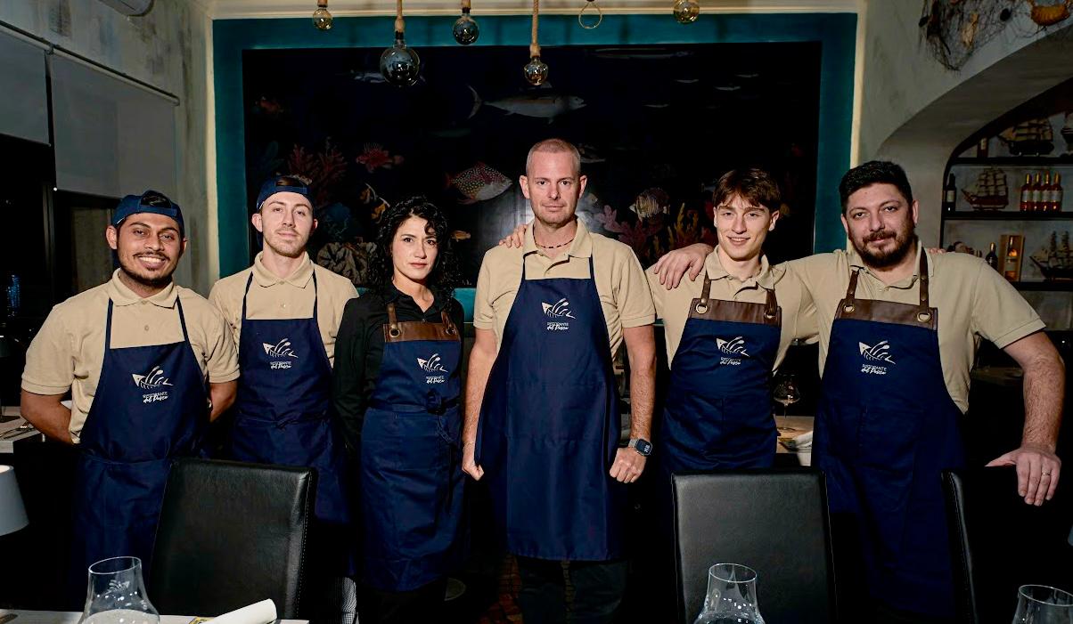 Il team del Ristorante del Pesce